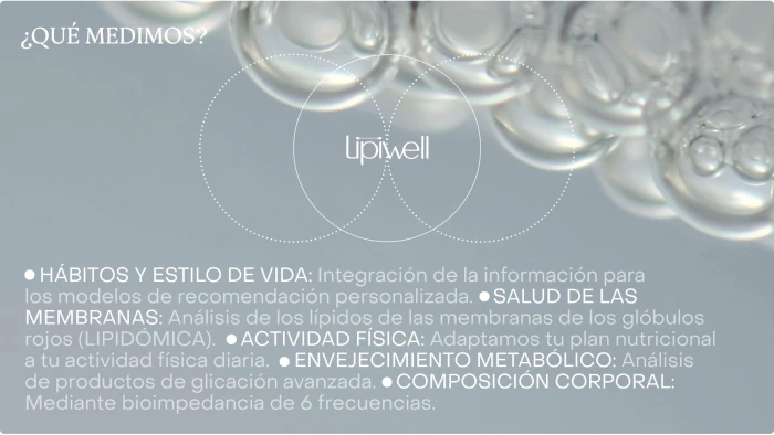 Que medimos en lipiwell